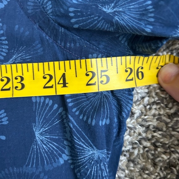 Cultuata Men’s button up relaxed casual shirt in dandelion like pattern XXL - Picture 6 of 7